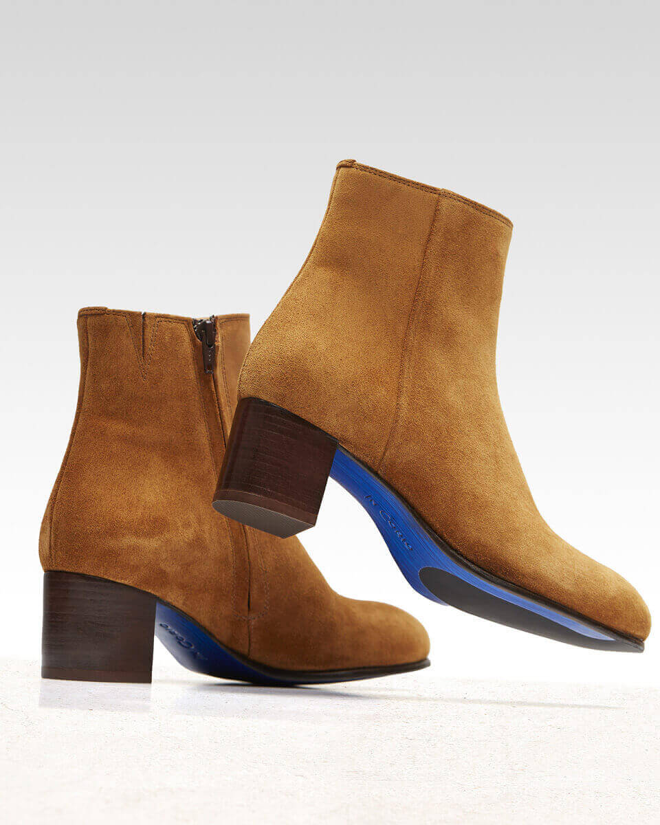 Bottines Marron Taille 11 De La Marque Sugar - Talon Moyen - Occasion
