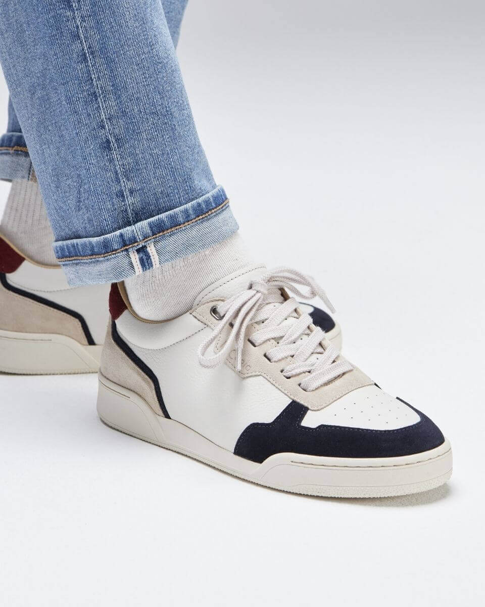 Baskets Giuseppe Zanotti En Cuir - Taille UK 9 (EU 43) - Blanc à Fermeture éclair