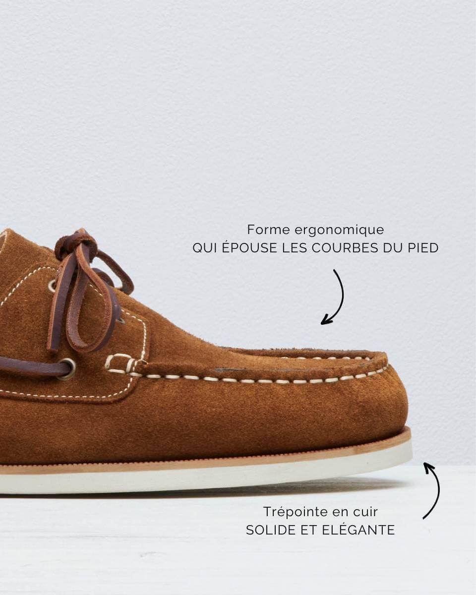 Chaussure Bateau Homme BRIX Marron Taille 9 US - Occasion
