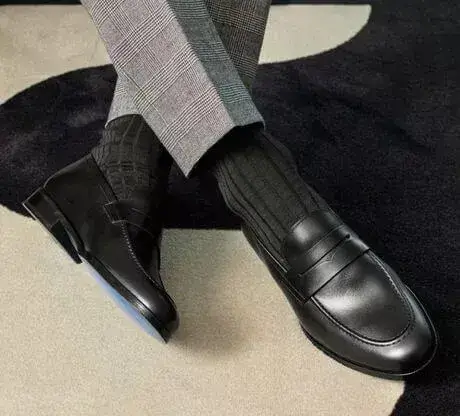 Mocassins de mariage homme In Corio