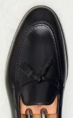 Black leather