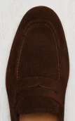 Chocolate suede