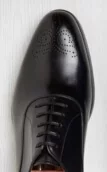 Black leather