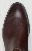 Cuir grainé chocolat
