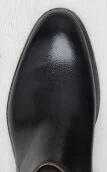 Cuir grainé noir