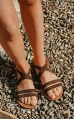 Chocolate suede