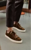Tobacco suede