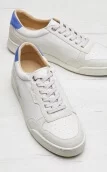 Daim bleu / blanc