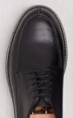 Black leather