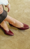 Cuir bordeaux
