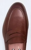 Cuir grainé acajou